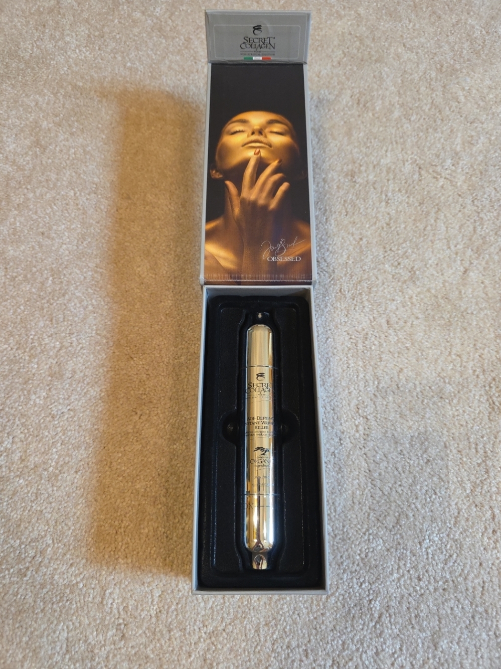 Secret Collagen Age-Defying Instant Wrinkle Killer, 1oz--NIB